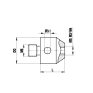 Переходник A-5555-0226 RENISHAW превью 2
